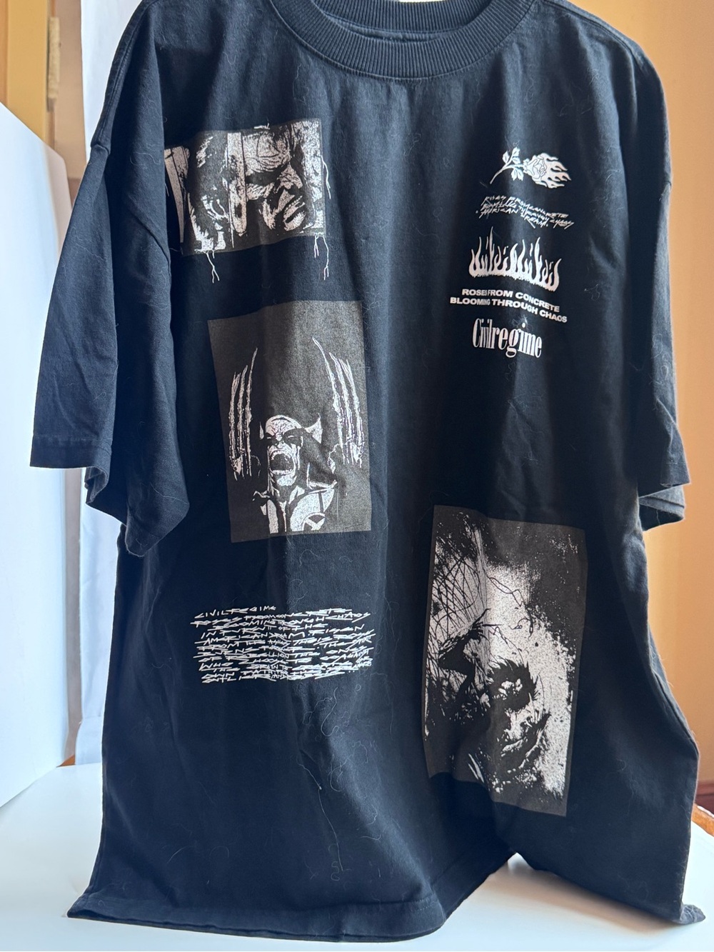 MARVEL X CIVILREGIME SIZE LARGE Graphic Print Men’s T-Shirt
